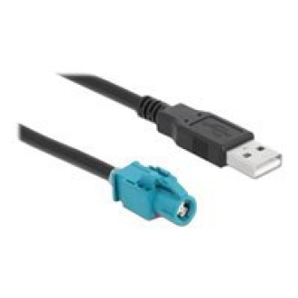 DELOCK Kabel HSD Z Buchse zu USB 2.0 Typ-A Stecker 1m