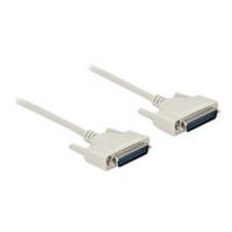 DELOCK Serielles Kabel D-Sub 25 Stecker zu Stecker 0,5m
