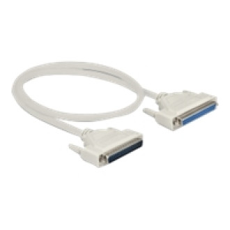 DELOCK Serielles Kabel D-Sub 37 Stecker zu Buchse 0,5m