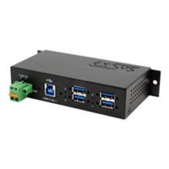 EXSYS EX-1185HMVS-2 4-Port Metall USB 3.2 Gen1mit 15KV ESD Überspannungs-Schutz
