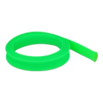 DELOCK Geflechtschlauch dehnbar 2mx19mm grün
