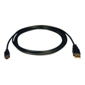 EATON TRIPPLITE USB 2.0 A to Mini-B Cable A to 5Pin Mini-B M/M 6ft. 1,83m