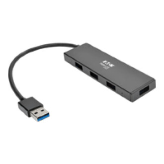 EATON TRIPPLITE 4-Port Portable Slim USB 3.0 Superspeed Hub w/ Built In Cable Hub 4 x SuperSpeed USB 3.0 desktop