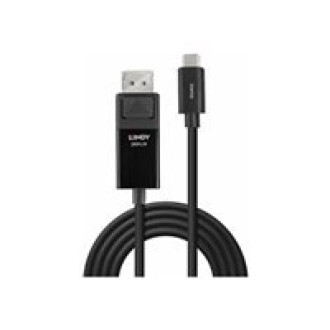 LINDY 3m USB Typ C an DP 4K60 Adapterkabel mit HDR