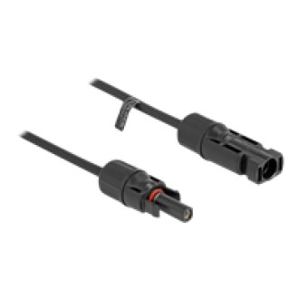DELOCK DL4 Solar Kabel 4mm Stecker zu Buchse 5m schwarz