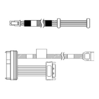 LENOVO ThinkSystem ST250 V2 ODD/Tape Cable kit
