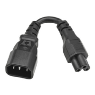 EATON TRIPPLITE Power adapter IEC 60320 C14 to IEC 60320 C5 250V 2.5 A 15cm Black Europe