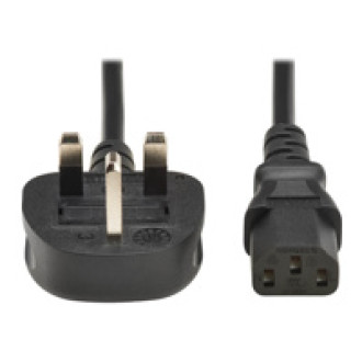 EATON TRIPPLITE Power cable BS 1363m to power IEC 60320 C13 AC 250V 10 A 2m Black United Kingdom