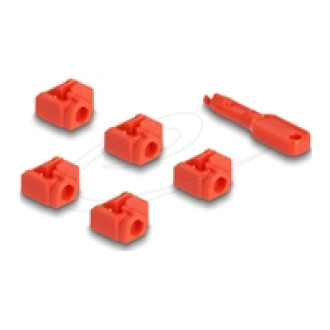 DELOCK RJ45 Port Blocker Set fur RJ45 Buchse 10 Stuck