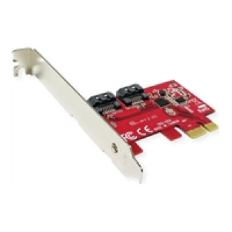 ROLINE PCIe x1 SATA III 6Gbps AHCI 2Port Low Profile Host Adapter