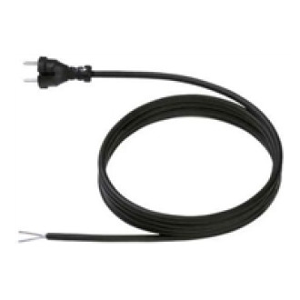 BACHMANN Neopren-Zltng. 2x1.0 2m schw. H07RN-F 24G/AEH