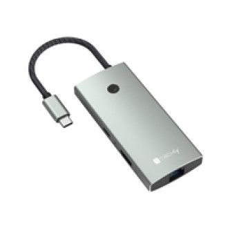 EFB Techly Hub USB-C 6 in 1