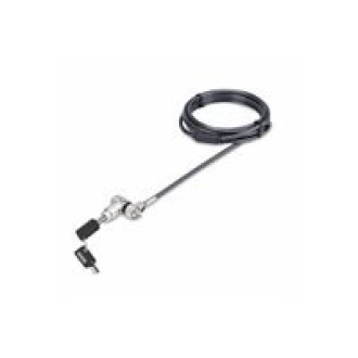 STARTECH.COM 25-Pack Universal Laptopschloss 2m Master Key Sicherheitsschloss Noble Wedge/Nano/K-Slot Kabelschloss 2m