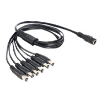 DELOCK Kabel DC Verteiler 5,5 x 2,1mm 1 x Buchse > 6 x Stecker
