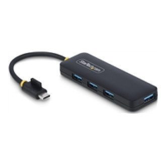 STARTECH.COM 4-Port USB-C Hub USB-C zu 4x USB-A Busbetrieben Mini Hub Multi-Port USB 3.0 Splitter Desktop USB Hub
