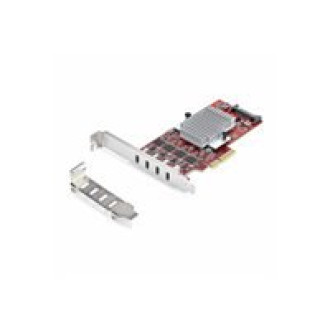 STARTECH.COM 4-Port USB-C 10Gbps PCIe Karte 4x Separate USB 3.2 Kontroller PCI Express 3.0 Standardprofil Bugel TAA