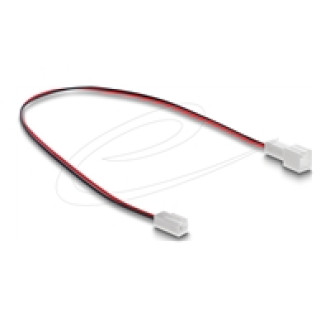 DELOCK Lufter Verlängerungskabel Stecker zu Buchse 2 Pin Steckerlänge 13mm 30cm
