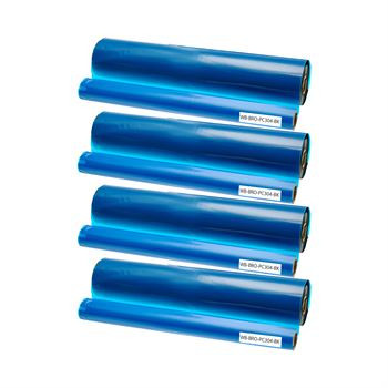 Rollo de fax (alternativo) compatible a Brother PC304RF negro