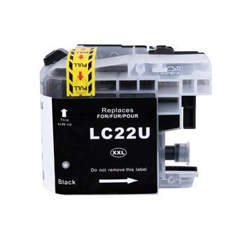 Tinta (alternativo) compatible a Brother LC22UBK negro