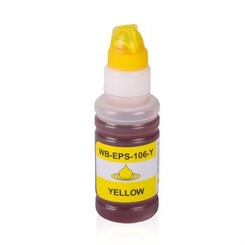 Tintenflasche (alternativo) compatible a Epson C13T00R440 amarillo