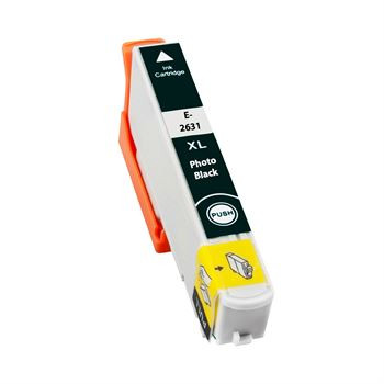 Tinta (alternativo) compatible a Epson C13T26314010 Foto schwarz
