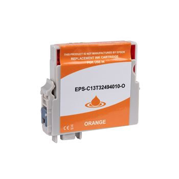 Tinta (alternativo) compatible a Epson C13T32494010 Naranja