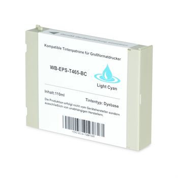 Tinta (alternativo) compatible a Epson C13T465011 Cian brillante