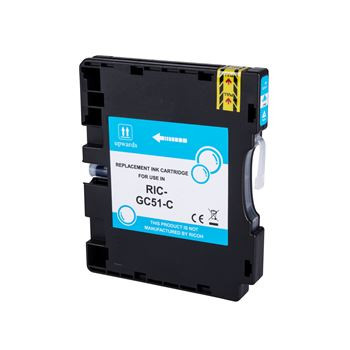 Tinta (alternativo) compatible a Ricoh 405863 cyan