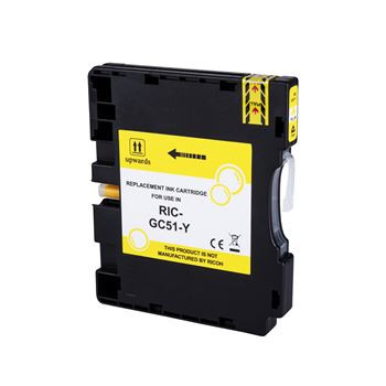 Tinta (alternativo) compatible a Ricoh 405865 amarillo