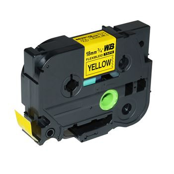 P-Touch (alternativo) compatible a Brother TZEFX641 negro amarillo