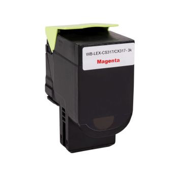 Cartucho de toner (alternativo) compatible a Lexmark 71B0030 magenta