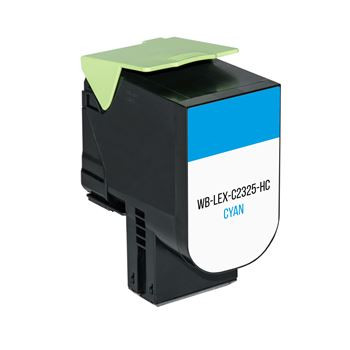 Cartucho de toner (alternativo) compatible a Lexmark C2320C0 cyan