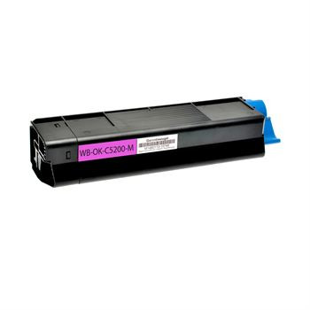 Cartucho de toner (alternativo) compatible a OKI 42804506 magenta