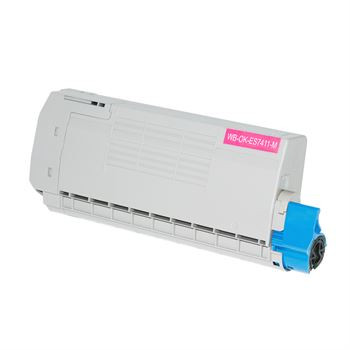 Cartucho de toner (alternativo) compatible a OKI 44318618 magenta