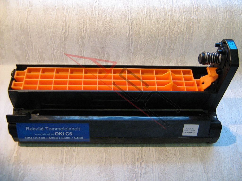 Unidad de tambor (alternativo) compatible a Oki C 5100 N 5200 N 5300DN 5400 DN  DTN  TN Color  cyan