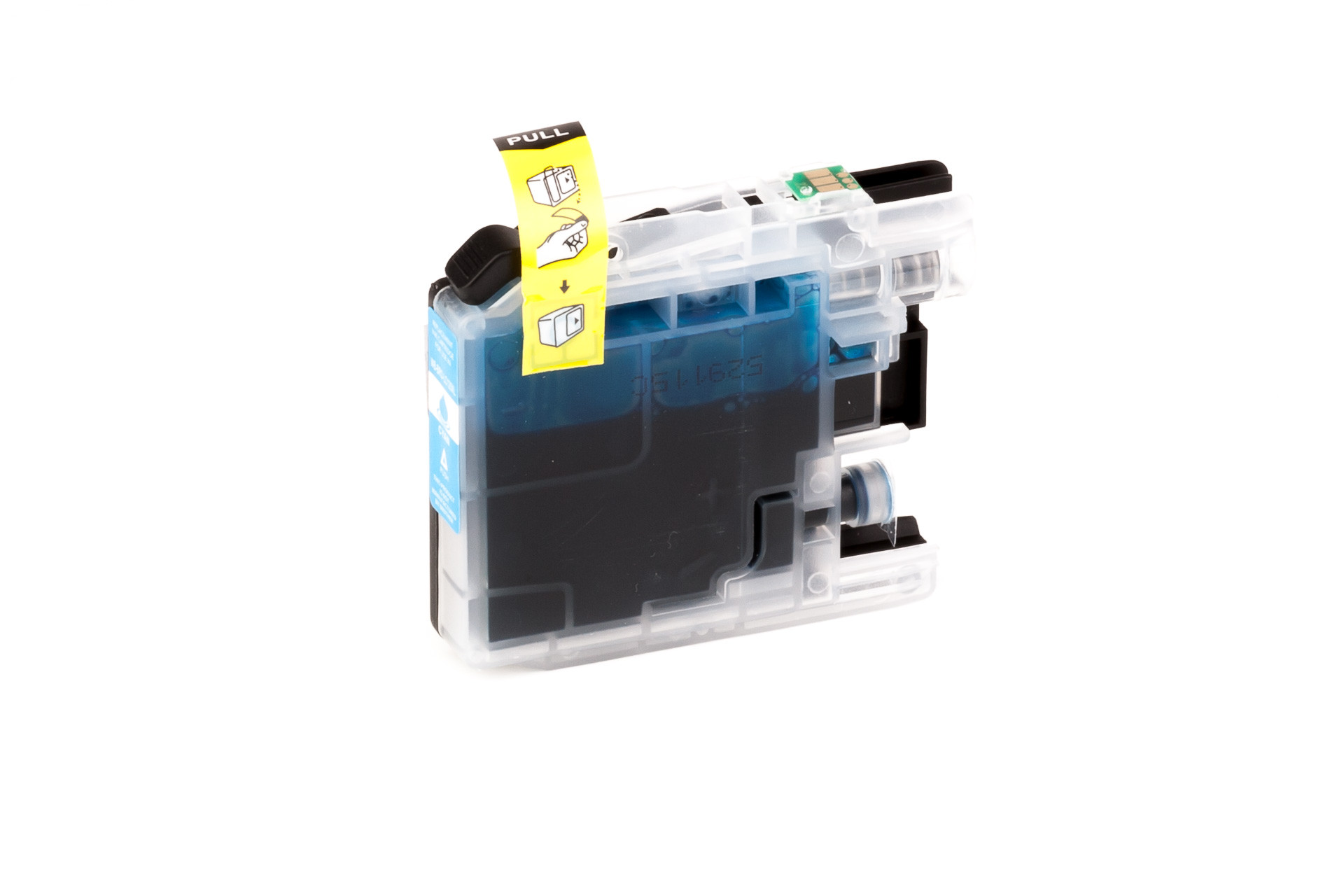 Tinta (alternativo) compatible a Brother - LC125XLC/LC-125 XL C - DCP-J 4110 DW cyan