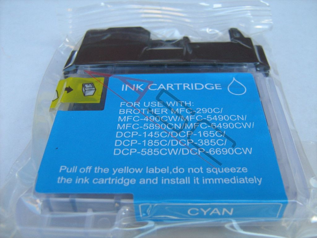 Tinta (alternativo) compatible a Brother LC1100 cyan