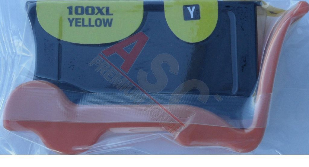 Tinta (alternativo) compatible a Lexmark 14N1095E No. 100 XL amarillo