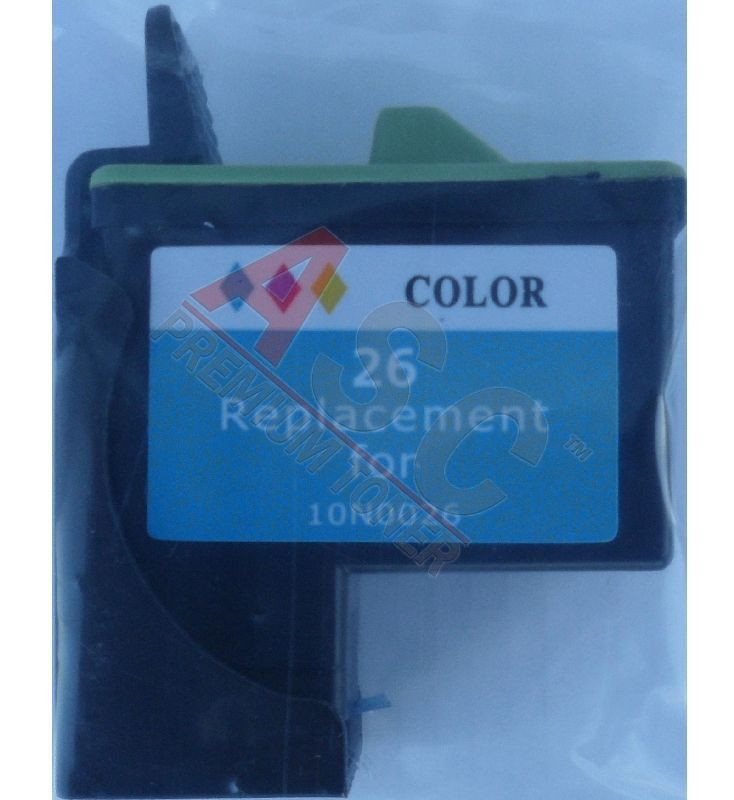 Tinta (alternativo) compatible a Lexmark 010N0026E  No. 26, tricolor