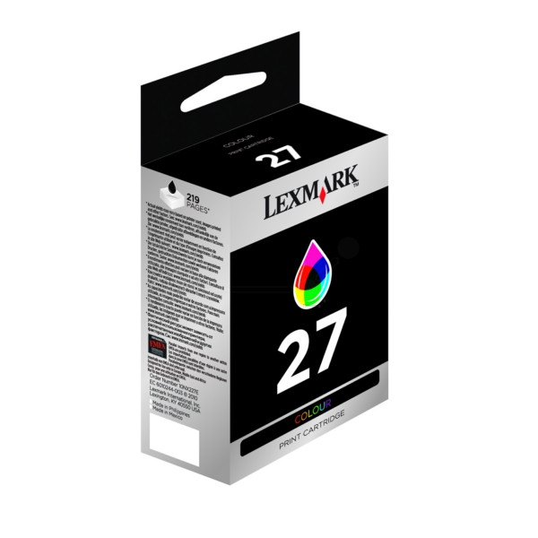 Original Cartucho con cabezal de impresión color Lexmark 0010NX227E/27HC color
