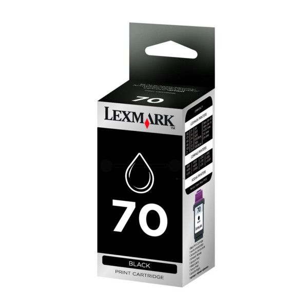 Original Cartucho con cabezal de impresión negro Lexmark 0012AX970E/70HC negro