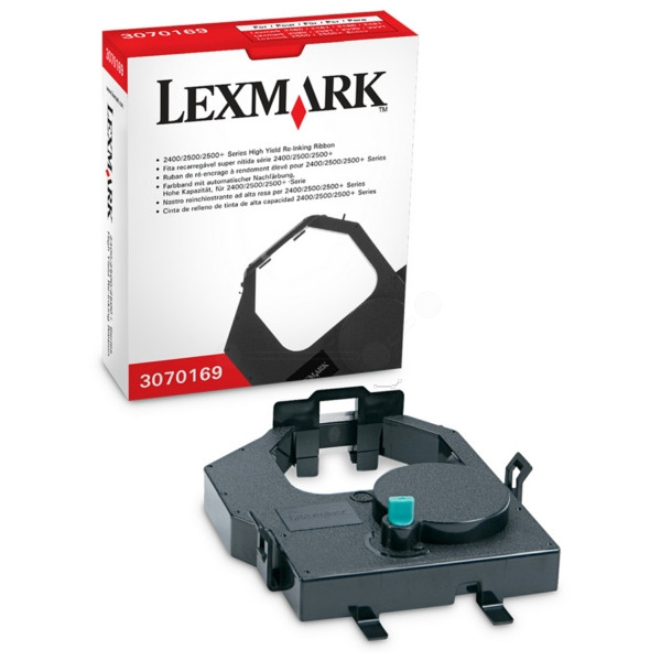 Original Cinta de nylón negro Lexmark 003070169 negro