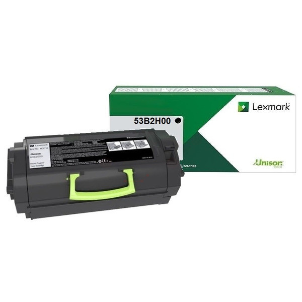 Original Tóner negro Lexmark 0053B2X00 negro