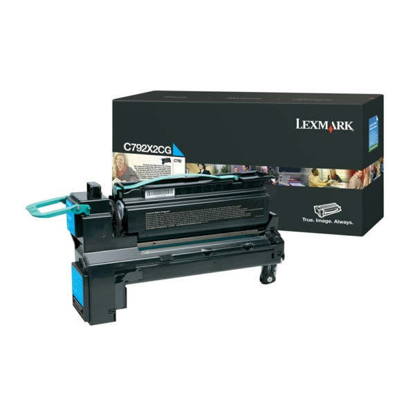 Original Tóner negro Lexmark 00C792X1KG negro