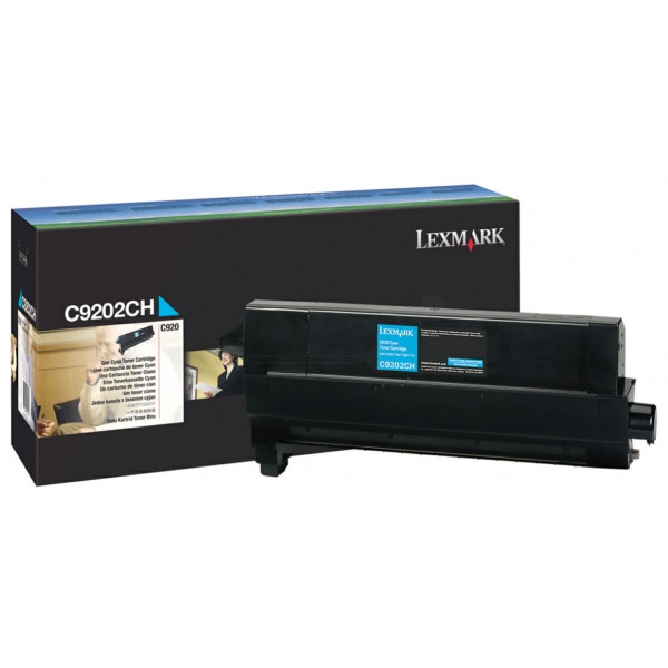 Original Tóner cian Lexmark 00C9202CH cyan