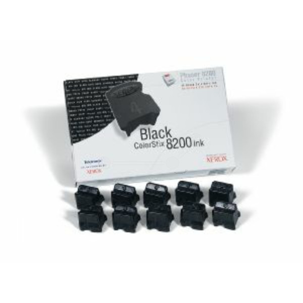 Original Tinta sólida en Color-Stix Xerox 016204400 negro