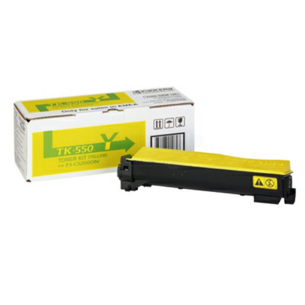Original Tóner amarillo Kyocera 02HMAEU0/TK-550 Y amarillo
