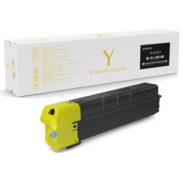 Original Tóner amarillo Kyocera 02NHANL0/TK-8725 Y amarillo
