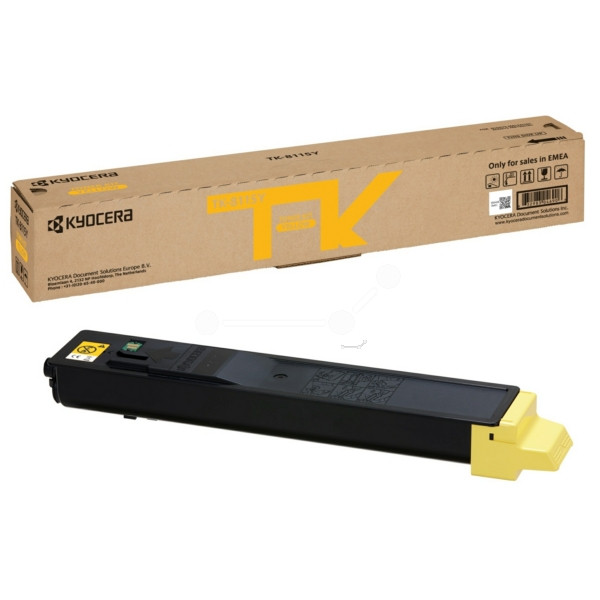 Original Tóner amarillo Kyocera 02P3ANL0/TK-8115 Y amarillo