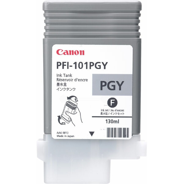 Original Cartucho de tinta girs Canon 0893B001/PFI-101 PGY photogris